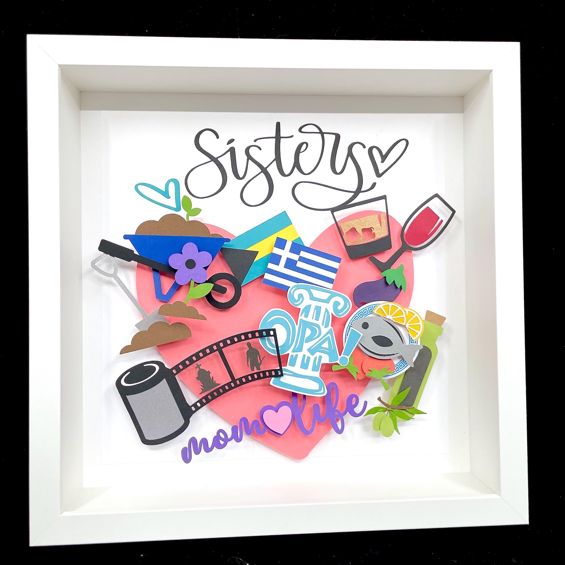 Custom Gift For Sisters - Best Friends, Besties, Personalized Sisters Frame, Unique BFF Gift, Birthday Gift, Gift For Her, Sister Collage