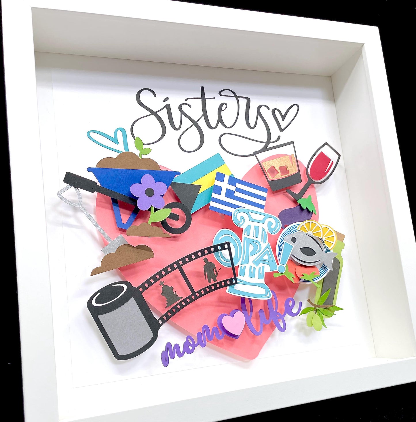 Custom Gift For Sisters - Best Friends, Besties, Personalized Sisters Frame, Unique BFF Gift, Birthday Gift, Gift For Her, Sister Collage